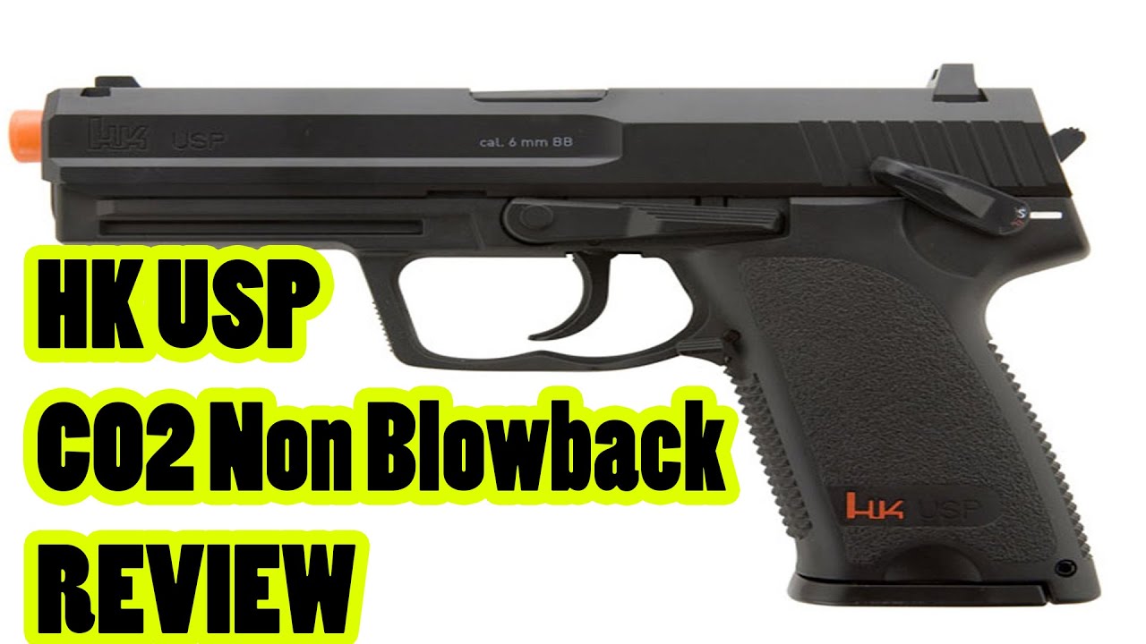 HK USP CO2 Gas NonBlowback Airsoft Pistol from
