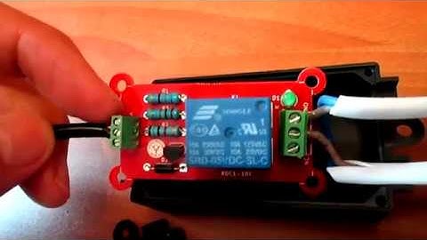 Ардуино реле 220 вольт