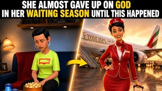 SHE ALMOST GAVE UP ON GOD IN HER WAITING SEASON… UNTIL THIS HAPPENED 🙏💔✨ CHRISTIAN ANIMATION 🔥 