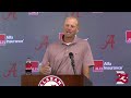 Alabama HC Kalen DeBoer Press Conference - 9/7/26