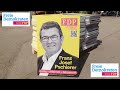 Plakatierung der FDP Memmingen zur Landtagswahl Bayern 2023