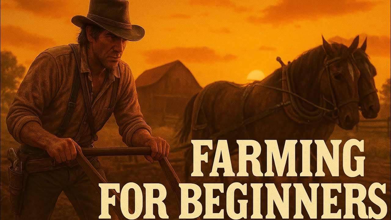 John Learns to Live Again – RDR2 Epilogue: Farming for Beginners (4K ...
