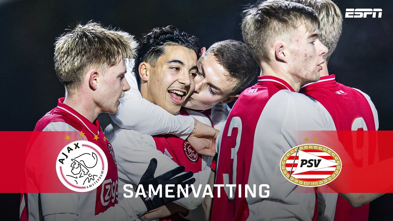 KNOTSGEKKE OPENING in BELOFTENTOPPER, HATTRICK van RIJKHOFF 3⃣⚽️ | Samenvatting Jong Ajax - Jong PSV