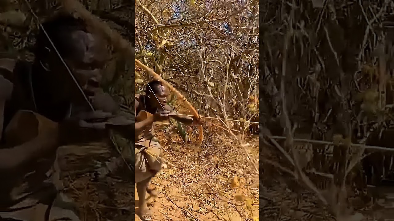 Silent African Hunt A Perfect Shot in the Wild | Tribal Life & Survival Skills. 