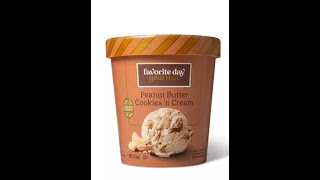 Best Peanut Butter Ice Cream Reviewing Target Favorite Day Peanut Butter Cookies and Cream Ice Cream