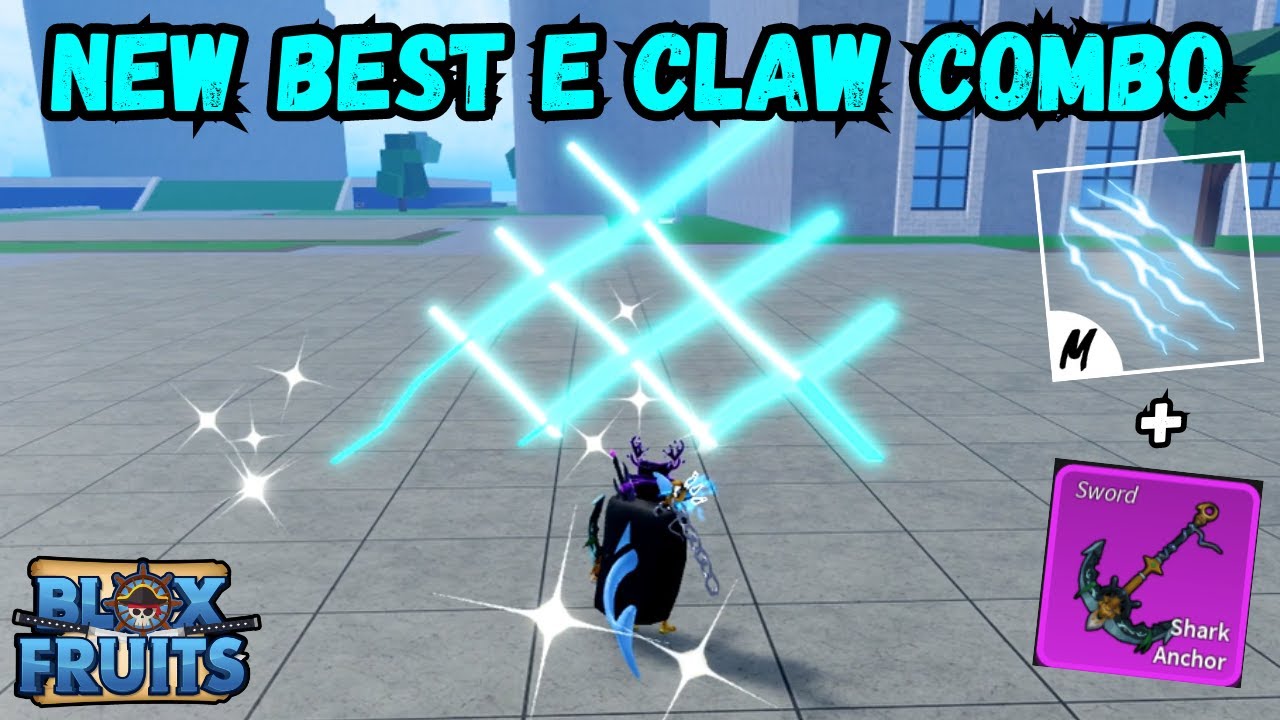 Best Shark anchor combo blox fruits i show how to get new style in nex, midnight blade combo