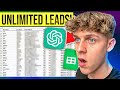 How to get free unlimited leads using chatgpt new strategy