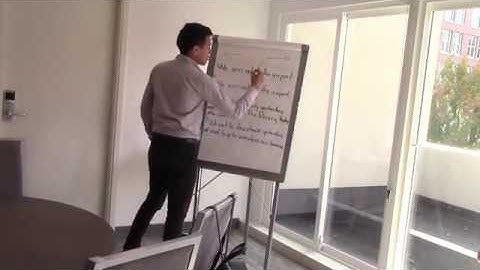 Instructional Skills Workshop - Mini Lesson 1 - When not to use "TO"