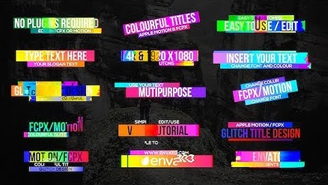 Top 10 Lower Thirds Template Free After Effects