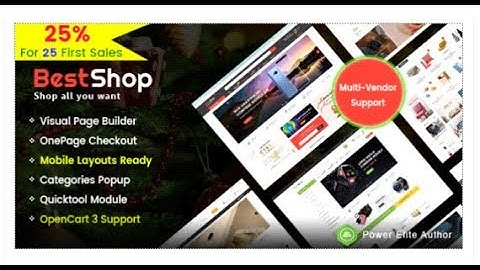 BestShop - Top MultiPurpose Marketplace OpenCart 3 Theme With  | Themeforest Templates