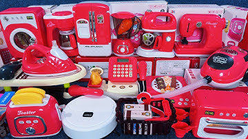 12 Minutes Satisfying with Unboxing Automatic Kitchen Appliance Playset ASMR No Talking｜Review Toys