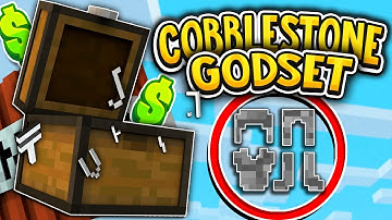 HOW TO GET THE *NEW* ENCHANTED COBBLESTONE ARMOR IN HYPIXEL SKYBLOCK! | Minecraft Skyblock [1]