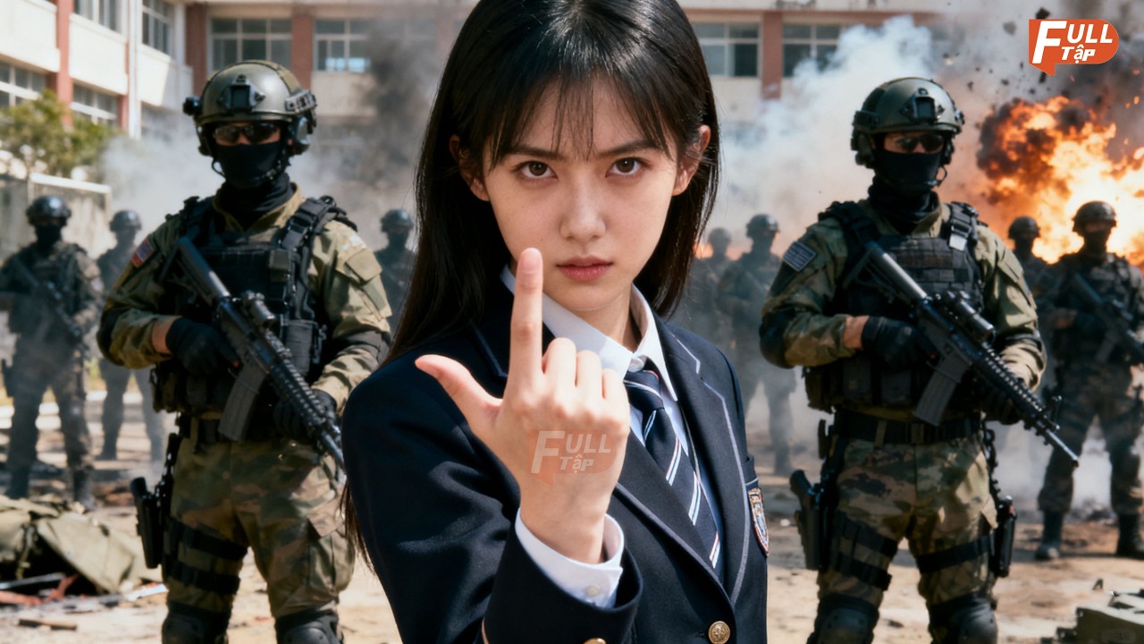 Nữ sinh ngoài yếu đuối hóa ra là thủ lĩnh băng đảng, một chiêu hạ gục toàn bộ đặc nhiệm ám sát!