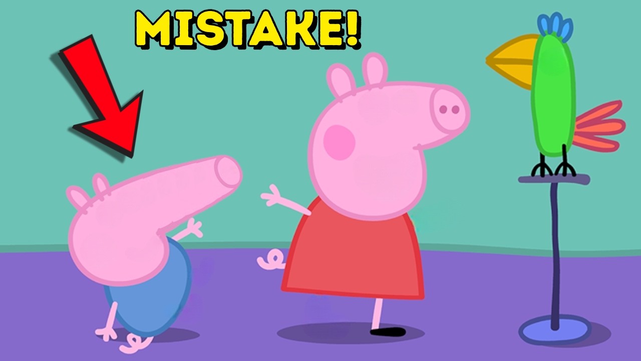 ОГРОМНЫЕ ОШИБКИ от аниматоров Peppa Pig