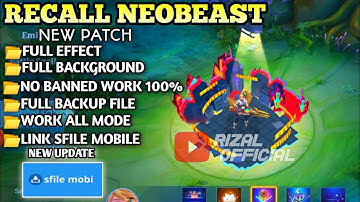Script Recall Neobeast No Password || Full Effect Voice || Patch Terbaru