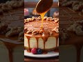 Caramel Pecan Cheesecake #cooking #shortvideo #viralvideo #caramel #trendingshorts