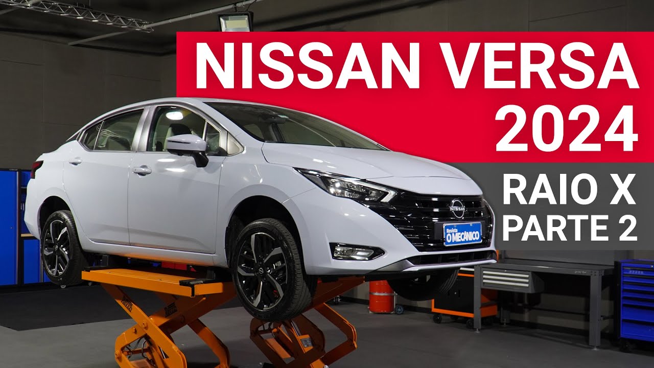 Há novidades na parte de baixo do sedã japonês? | Raio X: Nissan Versa Exclusive 2024