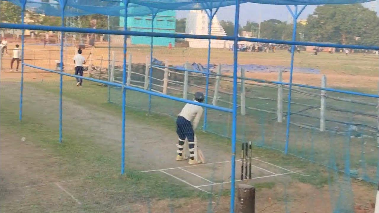Batting Practice in Net Cricket Net Practice Cricket Vlog 