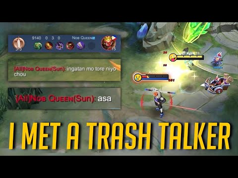 I MET A TRASH TALKER AND THIS IS WHAT MY CHOU DID