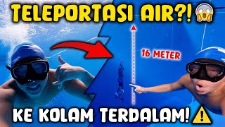 TIMBOI WATER TELEPORT KE KOLAM RENANG TERDALAM DI INDONESIA! 🇮🇩😱