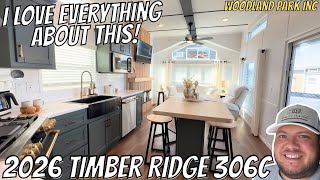 LUXURY TINY HOME / PARK MODEL | 2026 Timber Ridge 306c | Woodland Park Inc