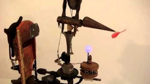 Junior: a kinetic sculpture by Barney Stone