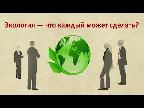 Экология — что каждый может сделать?