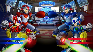 Megaman X & Zero VS Megaman X & Zero (Very Hard) - Marvel vs Capcom | 4K