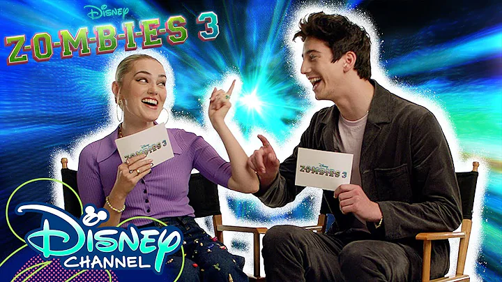 No Laugh Challenge with Meg and Milo | ZOMBIES 3 | Disney Original Movie |  @disneychannelmusic