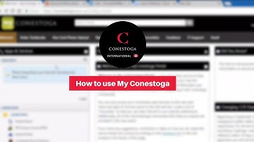 How to use My Conestoga