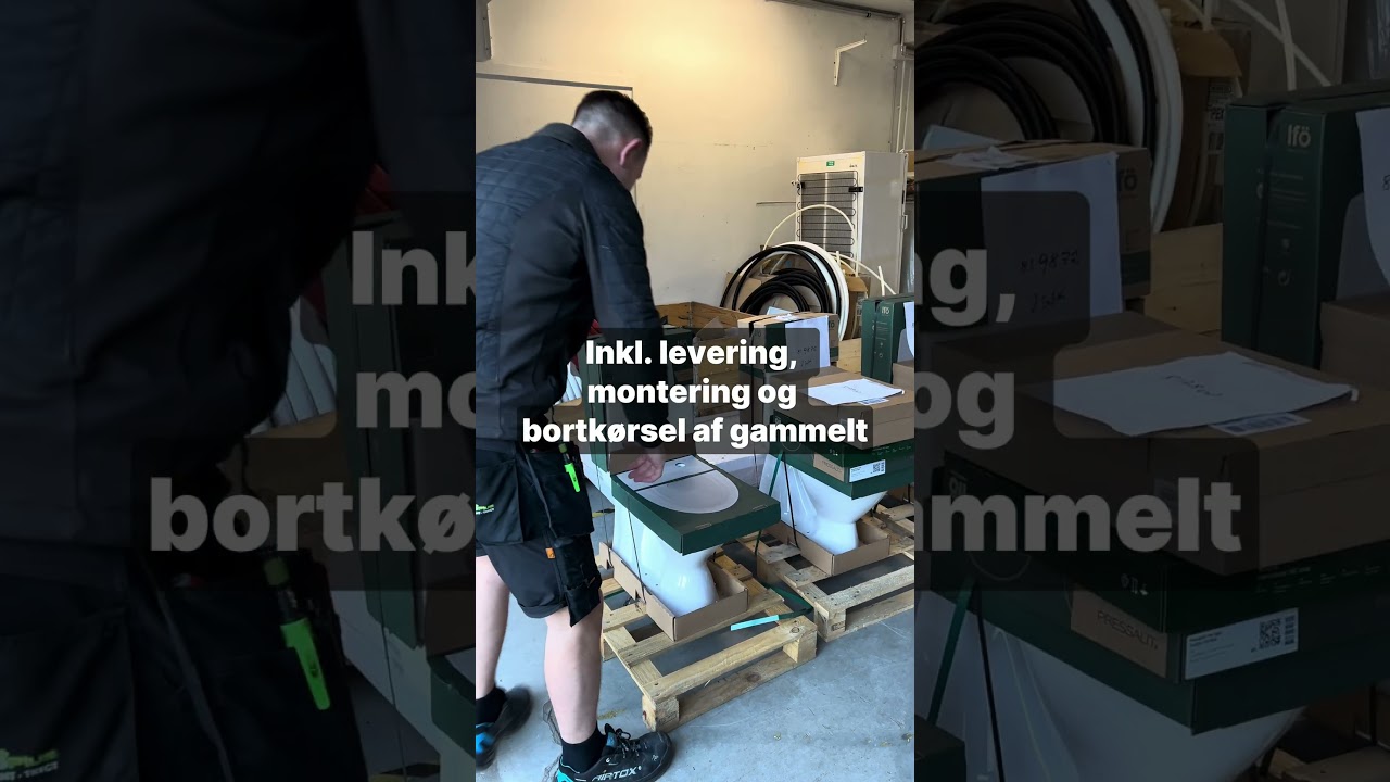 Nyt toilet til fast lav pris! Priser fra 3995 kr. inkl. levering, montering og bortkørsel!