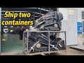 Ship two containers——Derette mini skid steer loader