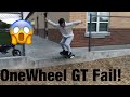 OneWheel GT huge curb fail