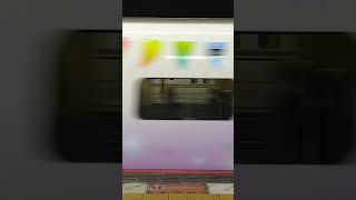 E2系　Magical Dream Shinkansen（ディズニーラッピング車両）上野駅発車シーン