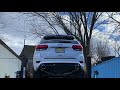 Jeep srt8 borla atak exhaust vs factory exhaust