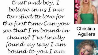 Christina Aguilera - Bound To You (Lyrics On Screen)