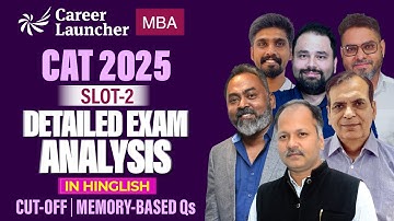🔴CAT 2025 Slot 2 Analysis: Answer Key, Good Attempts, Difficulty Level, Expected Cut-off (Hinglish)