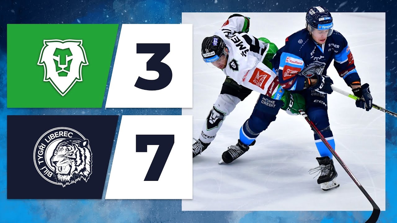 SESTŘIH | Mladá Boleslav - Bílí Tygři 3:7