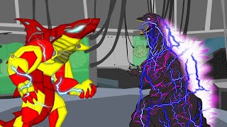 Evolution Of Shark Super Hero Attack Vs Godzilla Size Comparison Hd