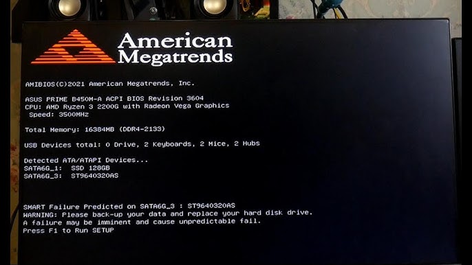 How to troubleshoot and fix American Megatrends - Press F1 to Run