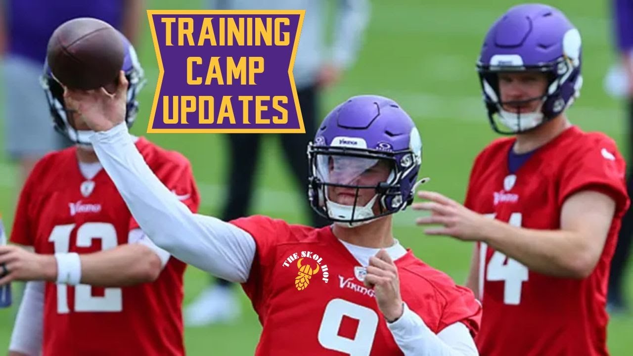 Vikings Training Camp Updates - YouTube