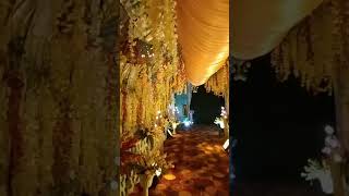 New design decoration | new flower decoration #viral #event #decoration #wedding #shorts