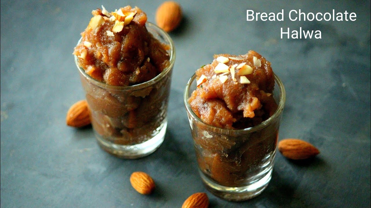 Bread chocolate Halwa YouTube