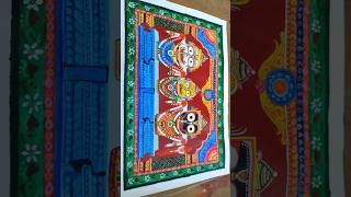 finally completed patta chitra artwork 😍 #art #painting #drawing #pattachitra #shorts