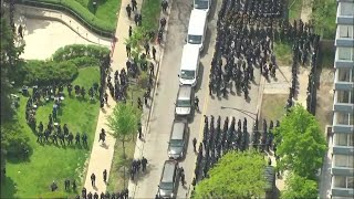 Slain Chicago Police Officer John Bartholomew escorted to final resting place