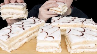 ASMR Napoleon Pastry Dessert Mukbang (Mille-Feuille) *Soft Eating Sounds | VNM ASMR