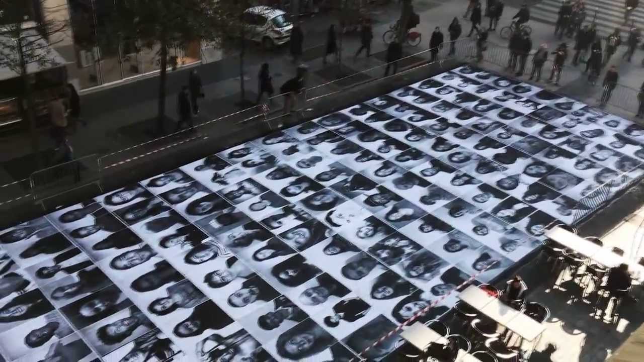 Marche des beurs 3 déc 2013 par JR