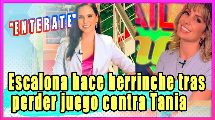 Andrea Escalona hace berrinche tras perder juego contra Tania Rincón en HOY