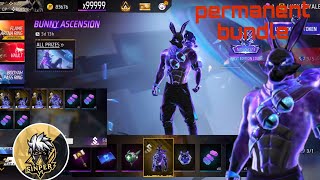 BUNNY ASCENSION EVENT FREE FIRE 🔥 | GALACTIC BUNNY BUNDLE SPIN 🥳 | FREE FIRE NEW EVENT🍹😁