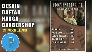 Desain Banner Di android -Daftar Harga Barbershop